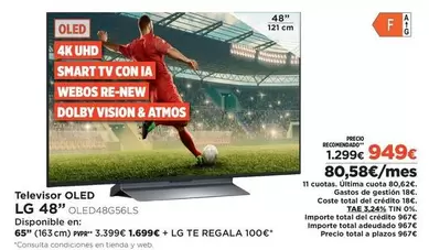LG - Televisor Oled