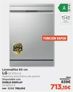 LG - Lavavajillas 60 Cm