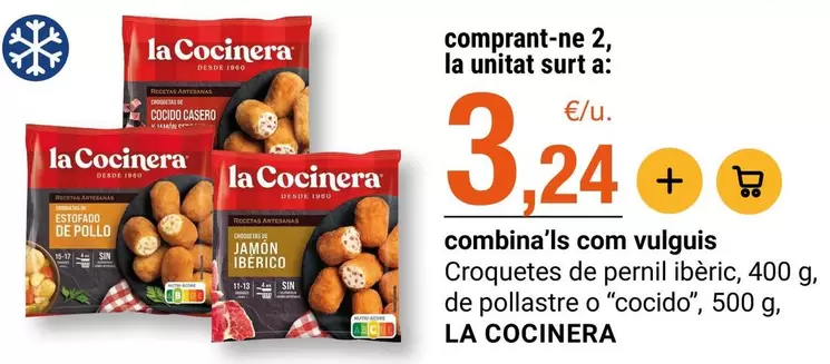 La Cocinera - Croquetes De Pernil Ibèric