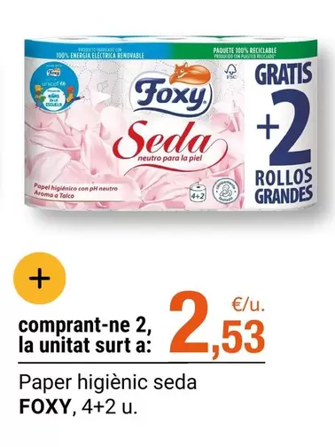 Foxy - Paper Higienic Seda