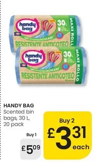 Handy Bag - Scented Bin Bags