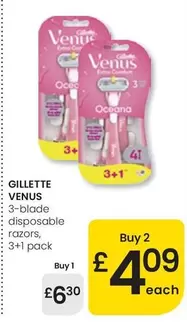 Gillette Venus - 3-Blade Disposable Razors