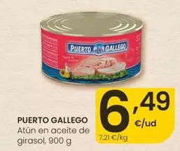 Puerto Gallego - Atun En Aceite De Girasol