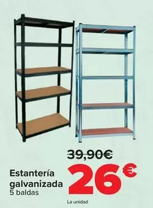 Estantería Galvanizada