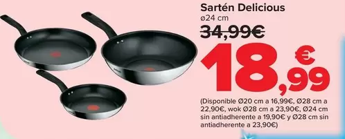 Tefal - Sartén Delicious
