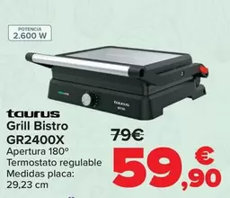 Taurus - Grill Bistro GR2400X