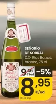 Señorío De Sobral - D.O. Rias Baixas, Branco
