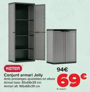 Keter - Conjunto Armario Jolly