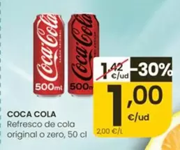 Coca-Cola - Refresco De Cola Original O Zero