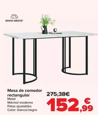 Mesa De Comedor Rectangular