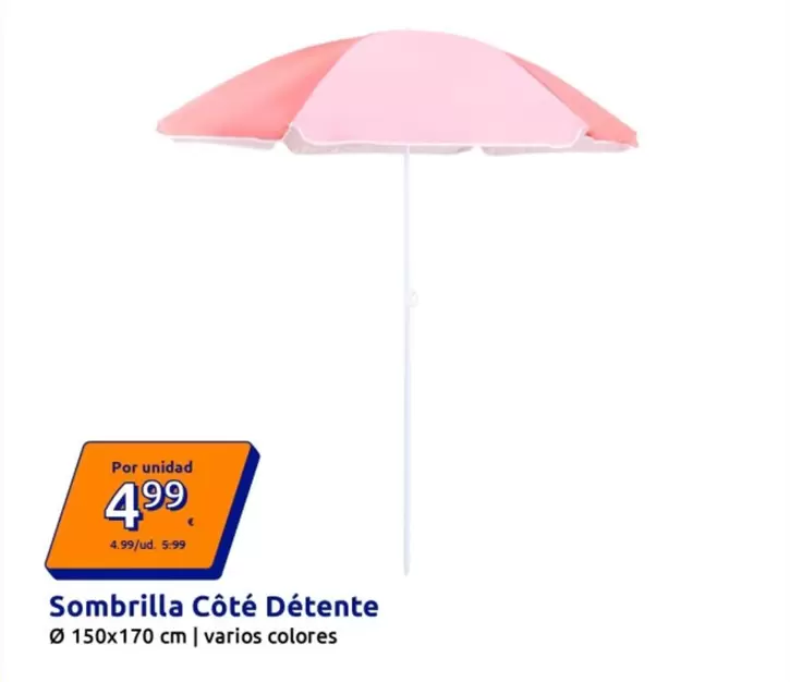 Sombrilla Coté Détente