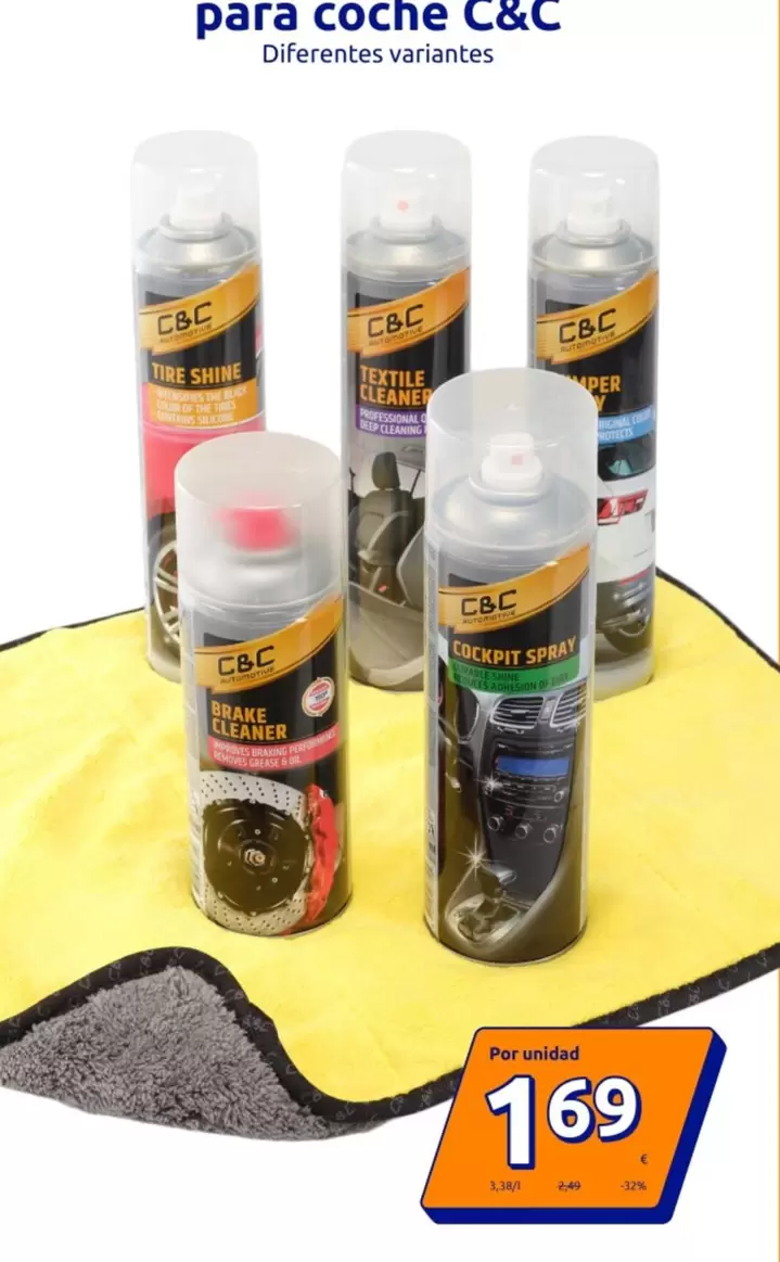 C&C - Productos De Limpieza Para Coche