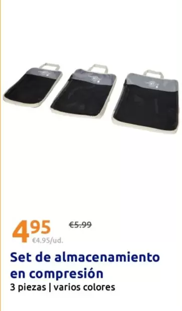 Set De Almacenamiento En Compresion