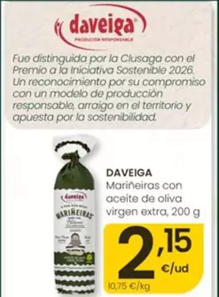 Daveiga - Marineiras Con Aceite De Oliva Virgen Extra