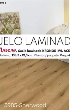 Laminado Krono5 V4 5985 Sherwood 2,40m2
