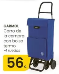 Garmol - Carro De La Compra Con Bolsa Termo