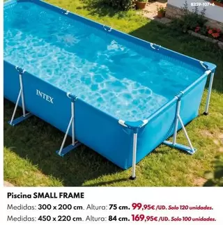 Intex - PISCINA SMALL FRAME - 300X200X75CM