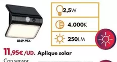 Aplique Solar