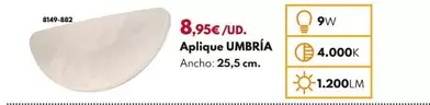 Aplique Umbria