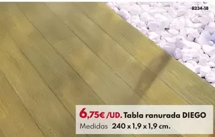 Tabla Ranurada Diego