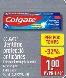 Colgate - Dentifric Proteccio Anticaries