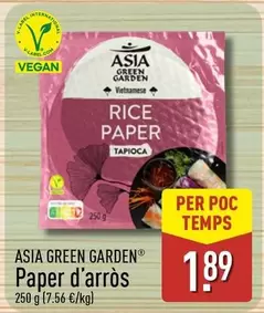 Asia Green Garden - Paper D'Arros