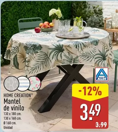 Home Creation - Mantel De Vinilo