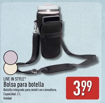 Live In Style - Bolsa Para Botella