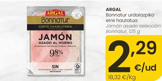 Argal - Jamón Asado Selección Bonnatur