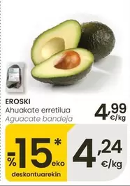 Eroski - Aguacate Bandeja
