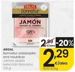 Argal - Jamon Asado Seleccion Bonnatur