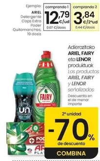 Ariel - Detergente Caps Extra Poder Quitamanchas