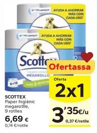 Scottex - Paper Higiènic Megarotlle