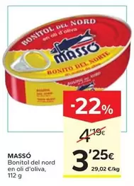 Massó - Bonitol Del Nord En Oli D'Oliva