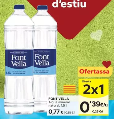 Font Vella - Aigua Mineral Natural