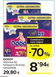 Dodot - Bolquers Activity Senyalada