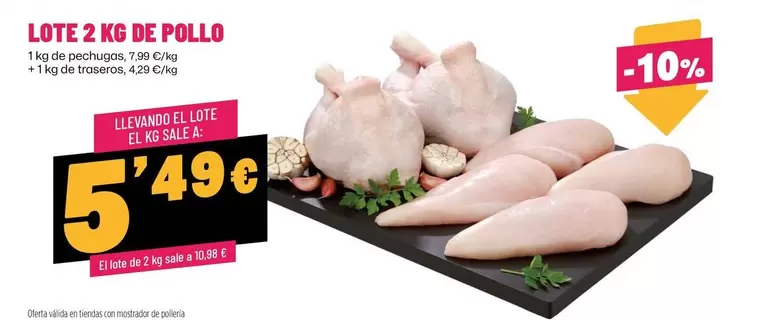 Lote 2 Kg De Pollo
