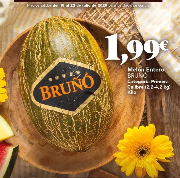 Galicia - Melón Entero
