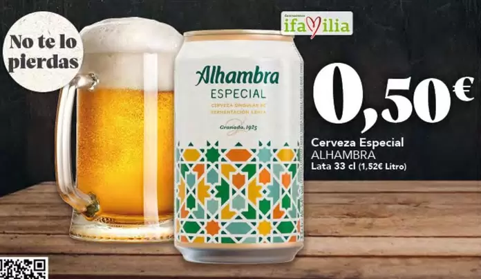 Alhambra - Cerveza Especial