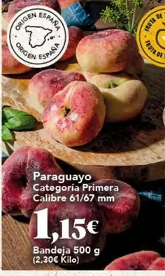 origen - Paraguayo Categoria Primera Calibre 61/67 Mm