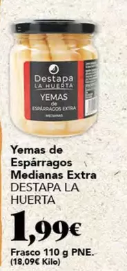 Destapa La Huerta - Yemas De Esparragos Medianas Extra