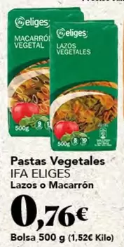 Ifa Eliges - Pastas Vegetales