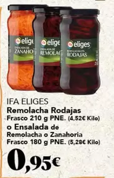 Ifa Eliges - Remolacha Rodajas