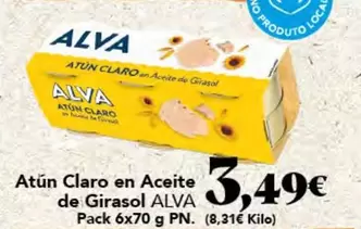 Claro - Atún  En Aceite De Girasol