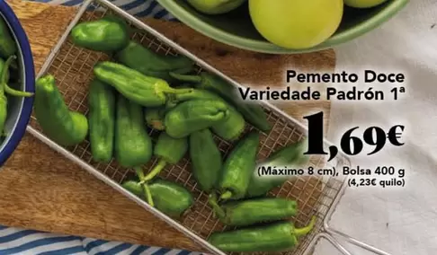 Pemento Doce Variedade Padron