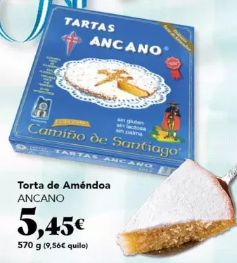 Ancano - Torta De Amendoa