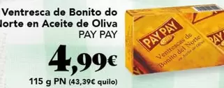 Pay pay - Ventresca De Bonito Do Jorte En Aceite De Oliva