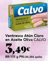 Calvo - Ventresca Atun Claro En Aceite Oliva