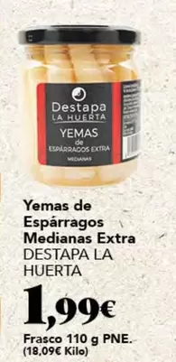 Destapa La Huerta - Yemas De Esparragos Medianas Extra
