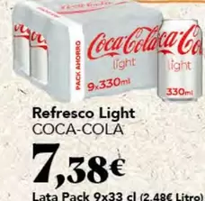 Coca-Cola - Refresco Light